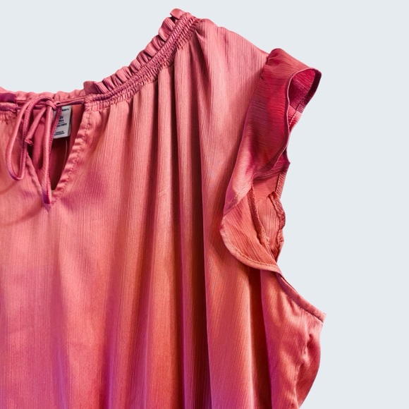 Old Navy Pink Midi Summer Dress Size 2X - Picture 5 of 14